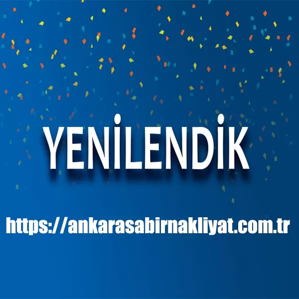 Web Sitemiz Yenilendi